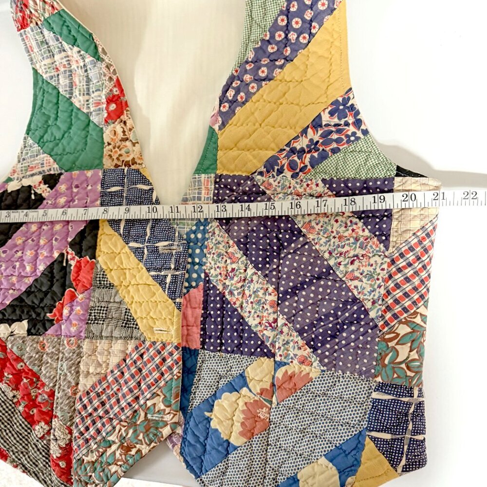 Homemade Quilted Vest - Picture 9 of 12